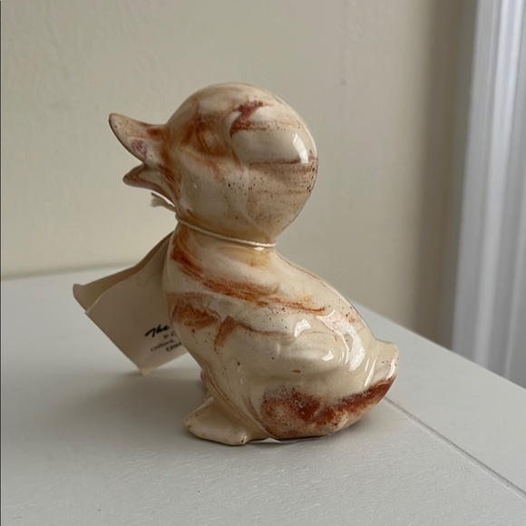 VINTAGE ALABAMA CLAY DUCK FIGURINE DECOR STATUE - Picture 1 of 10